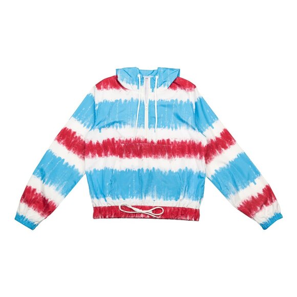 Women Lightweight Windbreaker Suit Outdoor Hiking Hooded Jacket with Liner Size - Picture 4 of 8